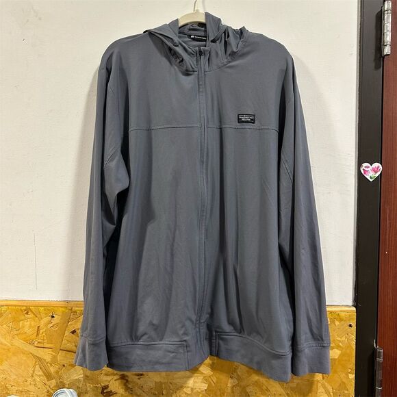 Travis Mathew’s Other - Travis Mathew Men's Full Zip Hoodie Gray Size 2X Casual Sportswear jacket